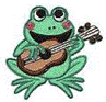 Frog with Guitar